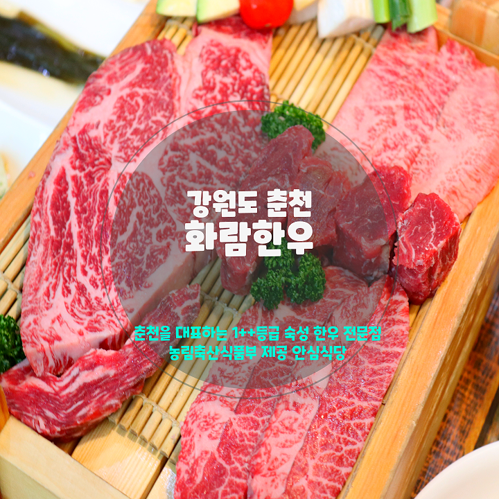  춘천 맛집 추천 화람한우 먹방기