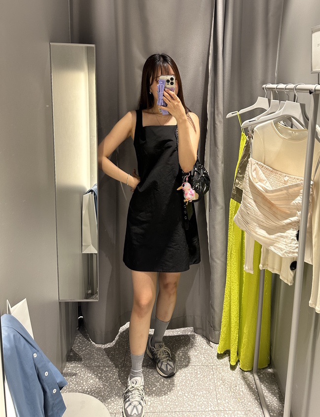  rrace 레이스 블랙 미니 드레스 구입 후기 c