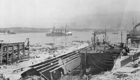1917년 발생한 해양사고 핼리팩스 대폭발 참사