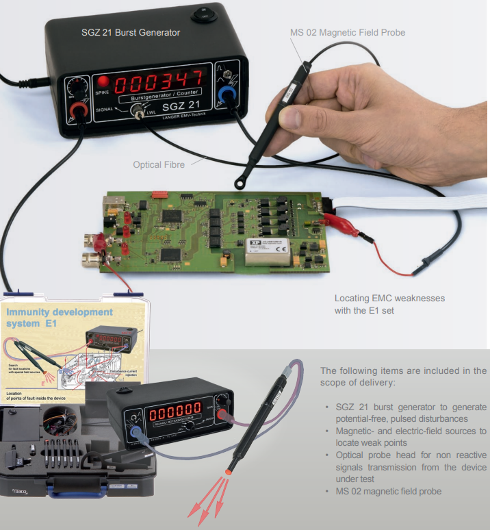  LANGER  PCB EMC Measuring Systems for the Development Stage / PCB EMC측정 시스템개발 단계용