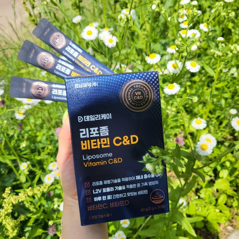경남제약 데일리케이 리포좀 비타민 C&D 비타민 C 영양제 효능