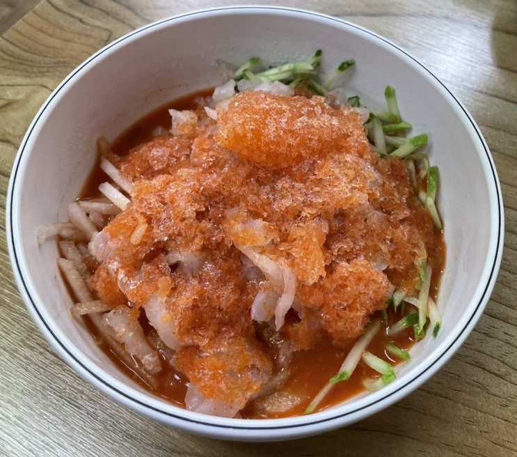  [보라매/영덕물회막회]회로 배부른 물회, 여름에 절로 생각날걸요?
