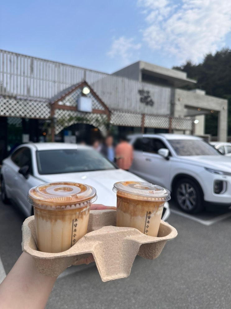 [강릉/ 커피맛집] 솔로지옥 초당옥수수커피로 유명한 갤러리밥스 방문후기