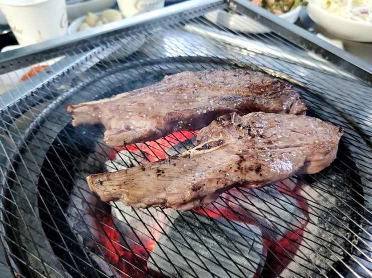  양 갈비 맛집 야외에서 즐기는 도봉산 양고기