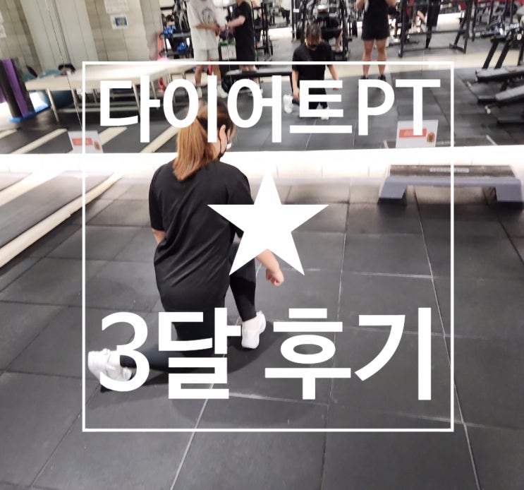  [탄현 헬스] 다이어트 PT 3달 후기