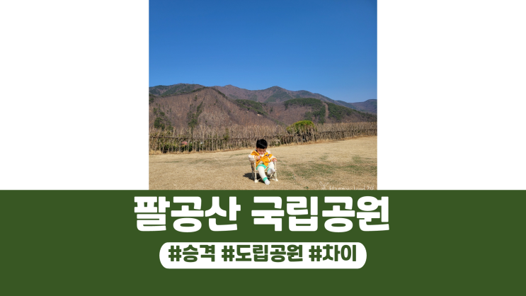 <b>팔공산</b> <b>국립공원 승격</b> 확정! 도립<b>공원</b> 차이점?