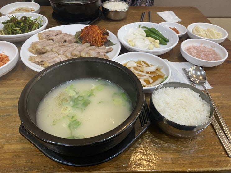  양정 맛집 돼지국밥집인 늘해랑