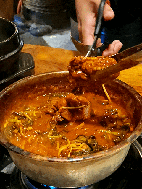  군산 최동민양푼갈비 - 기본 반찬이 술 안주
