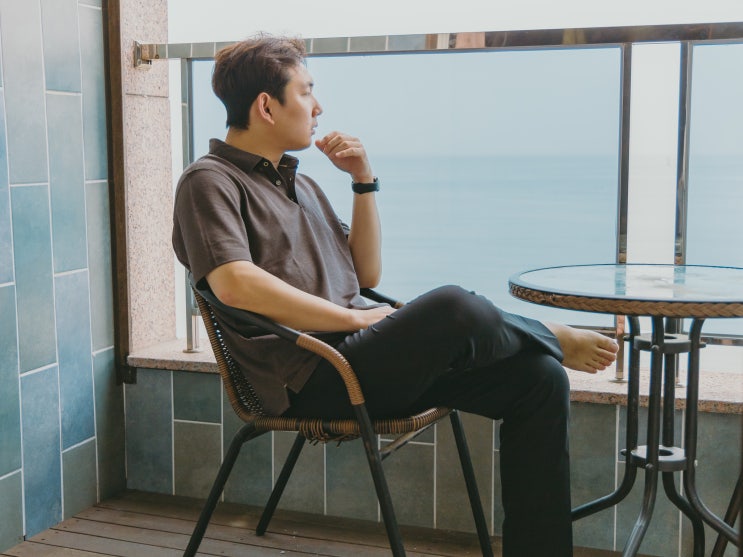  100만불짜리 해수욕장 객실 전망 2성급 숙소, 부산송정호텔 올라