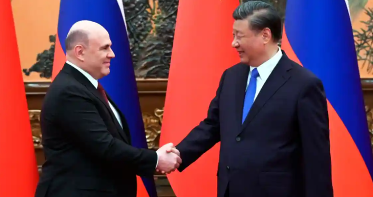 우크라이나 침공 이후 무역 급증 속에 러시아와 중국의 경제적 유대 심화