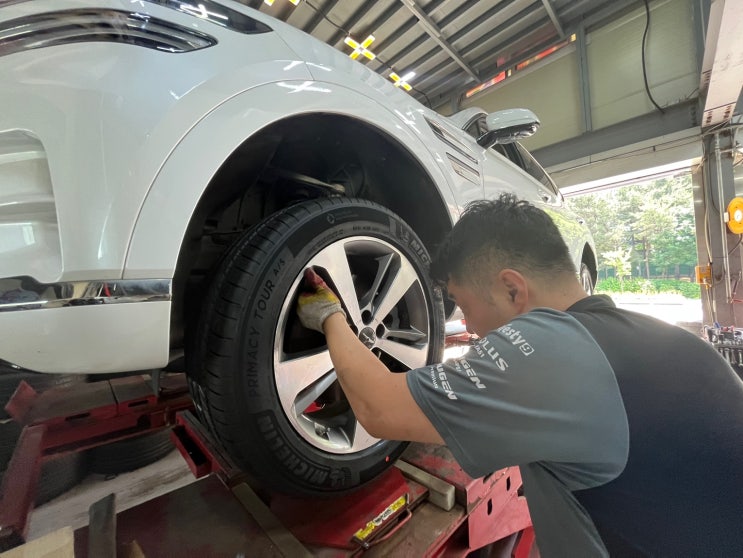 제네시스 GV80 타이어교체 미쉐린타이어 프라이머시투어A/S 265/50r20 타이어추천 의정부 타이어 전문 매장 타이어클럽