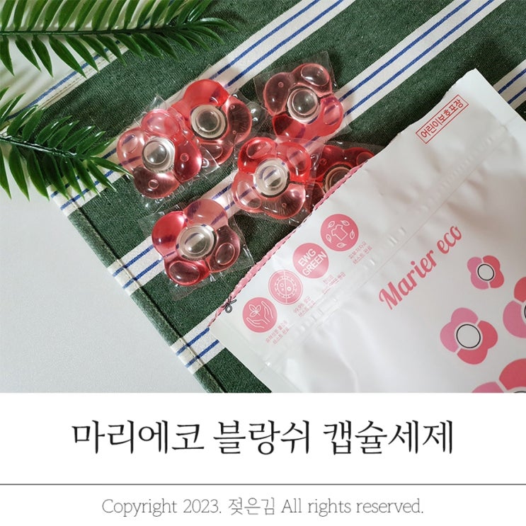집들이선물로 좋은 캡슐세탁세제 마리에코 블랑쉬 집들이선물로 좋은 캡슐세탁세제 마리에코 블랑쉬
