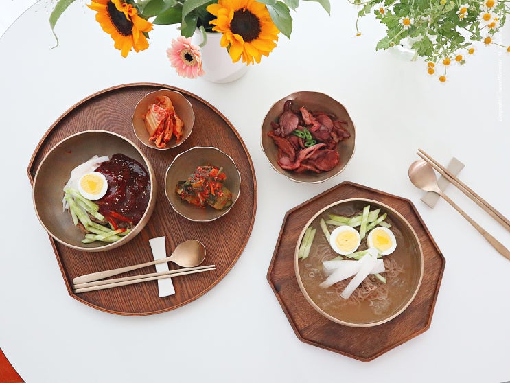  간편식 냉면밀키트 교동식품 하우촌 오장동 냉면 맛있다