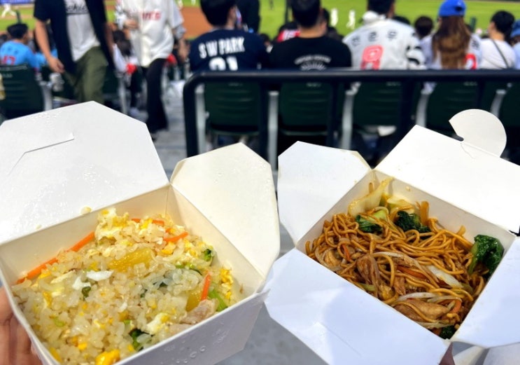  사직야구장 직관 후기 :: 사직구장 근처 포장 맛집 추천 (123블럭 1열 18번 / 124블럭 1열 1번 시야)