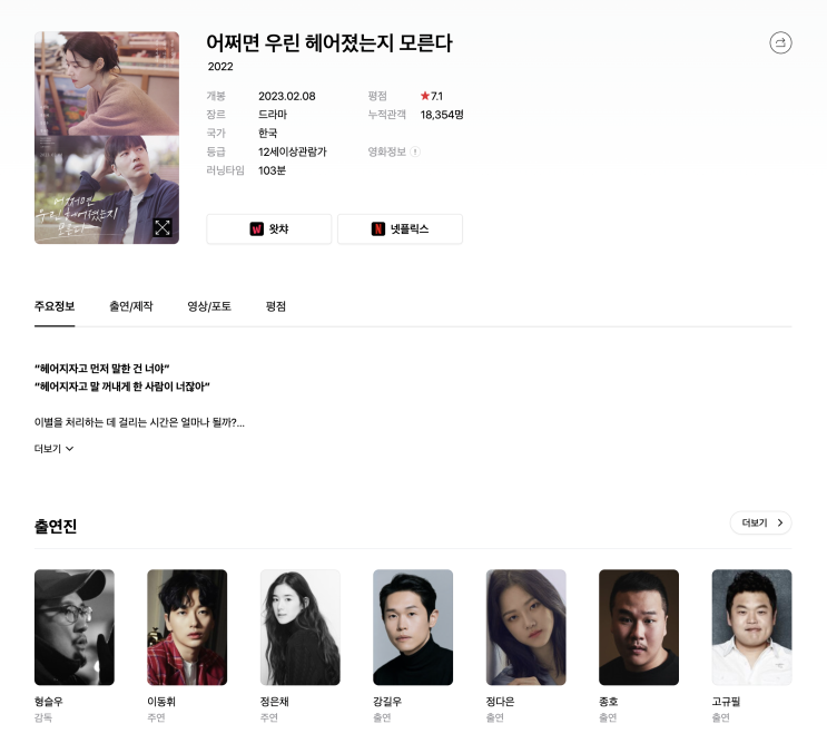  (영화) 어쩌면 우린 헤어졌는지 모른다