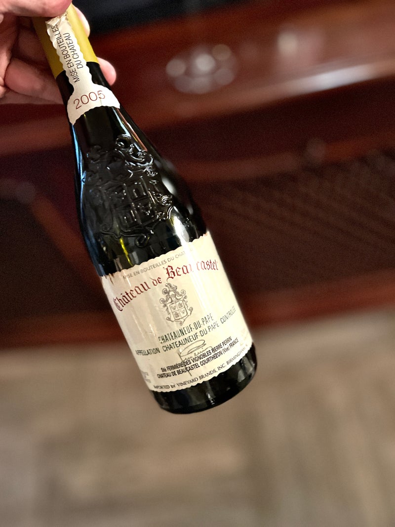 Chateau de Beaucastel, Chateauneuf-du-Pape Blanc 2005 (샤또