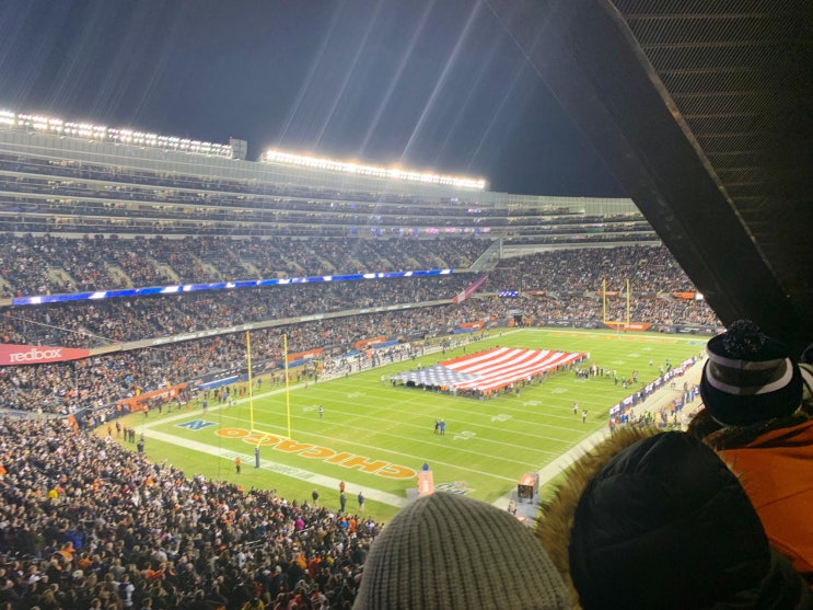  [미국 풋볼 | NFL 직관] 시카고 베어스 vs 댈러스 카우보이스 | 솔저 필드 | 2019.12.05