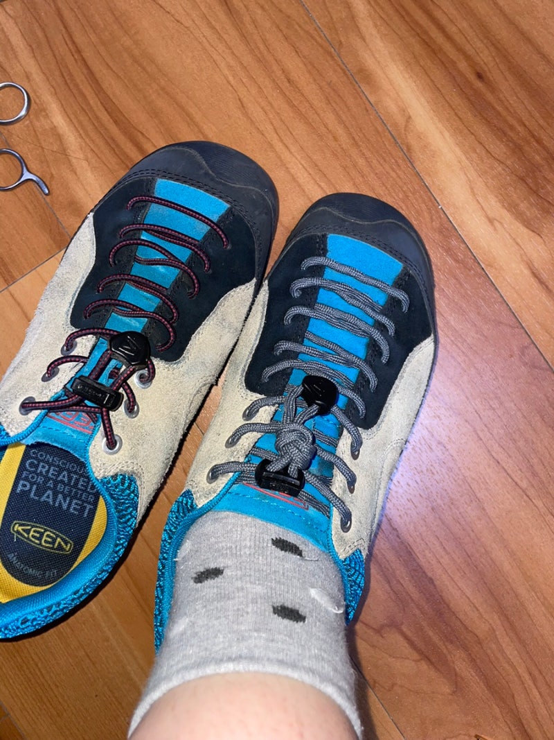 Keen jasper Rocks SP / 킨 재스퍼 락 신발끈 교체 방법