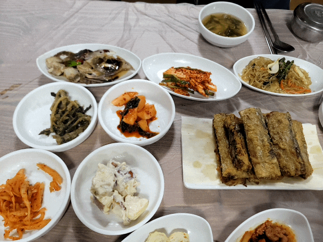구월동생선구이 무한리필로 즐기고온 전라도밥상 어촌마을