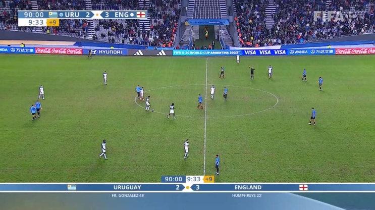  2023 FIFA U-20 월드컵 E조 2차전 우루과이 vs 잉글랜드, 이라크 vs 튀니지