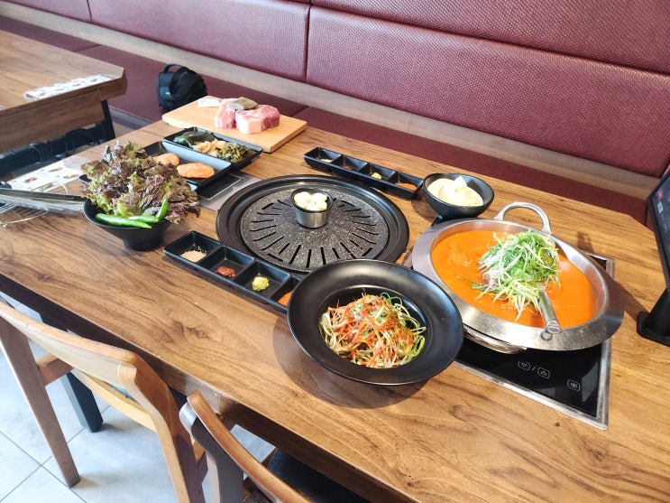  별내맛집 삼겹살과 소고기 청국장 조합 끝내줘요 육시리남양주별내점