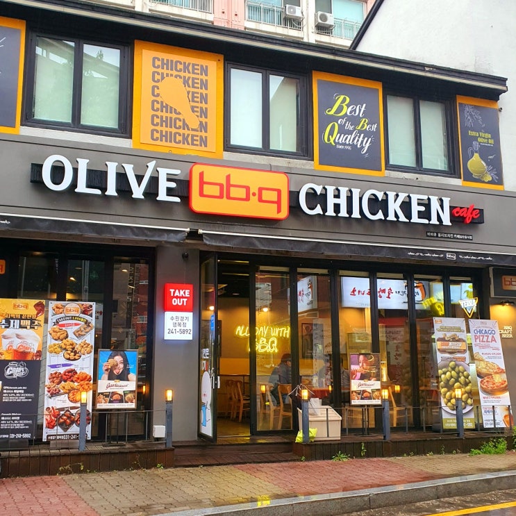  BBQ치킨 수원경기행복점 황금올리브치킨