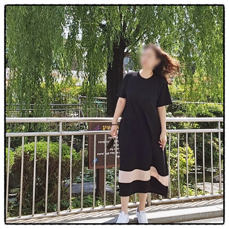 에끌로아 칼린 배색 롱원피스 아이들 엄마등원룩 리뷰 에끌로아 칼린 배색 롱원피스 아이들 엄마등원룩 리뷰