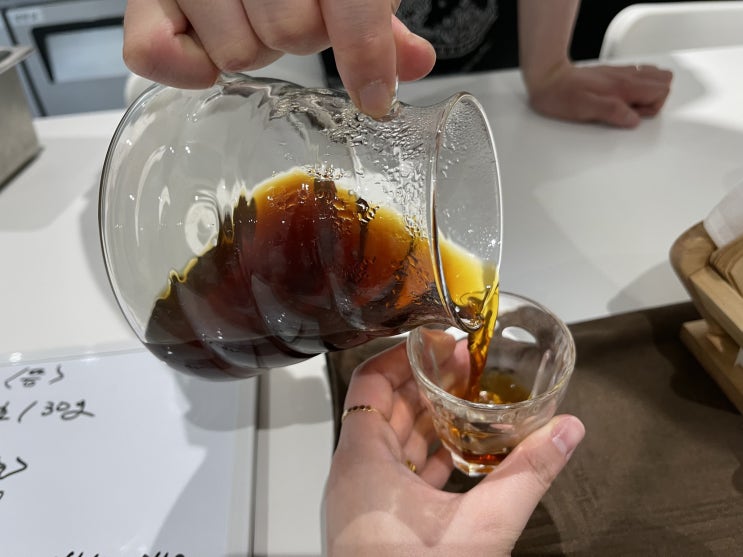  부산 남천동 로지컬바리스타 학원 핸드드립 수강후기 LOGICAL 커피 자격증 도전