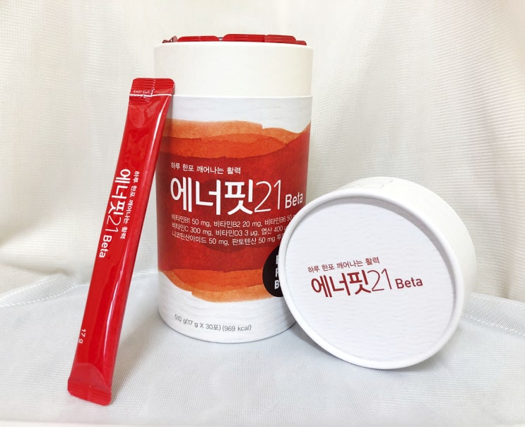  활기차고 건강한 일상을 위한 에너핏21베타 리뷰