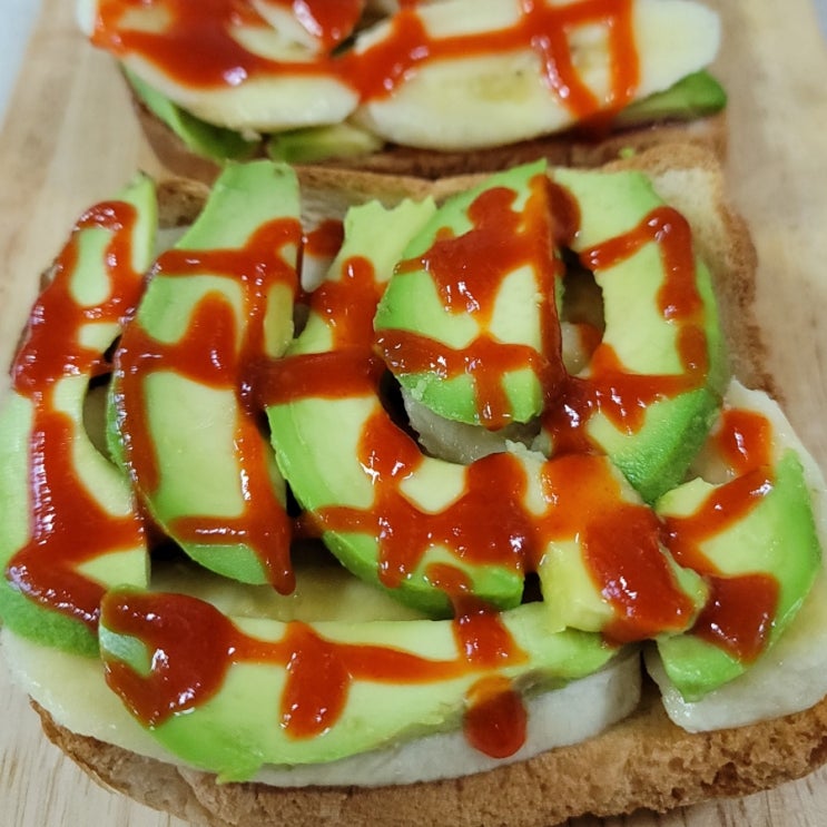  수험생 간식 밤야식 아보카도 샌드위치 다이어트 요리