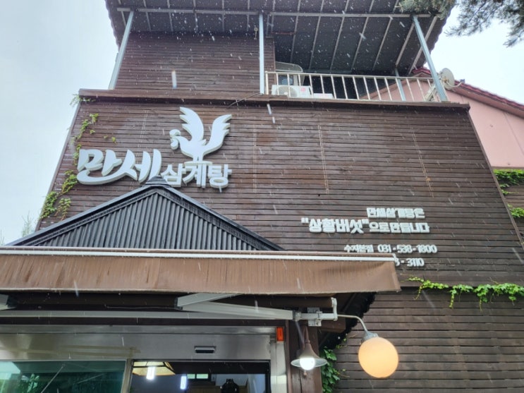  [방문 리뷰/용인 수지] 대한민국 만세삼계탕