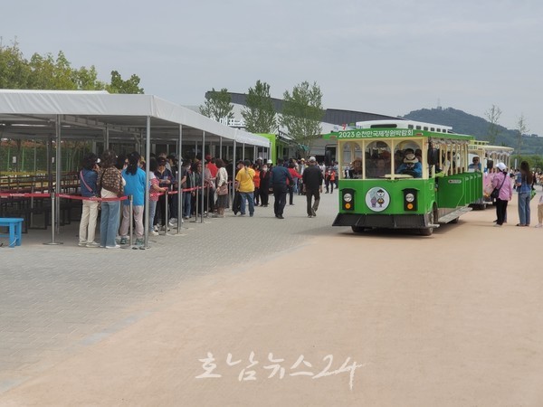  순천만 국제정원박람회장 20대 관람차 기사 주말도, 대체휴가로 꼼수 계약 논란.. 점심 1시간도 지켜지지 않아(제1보)