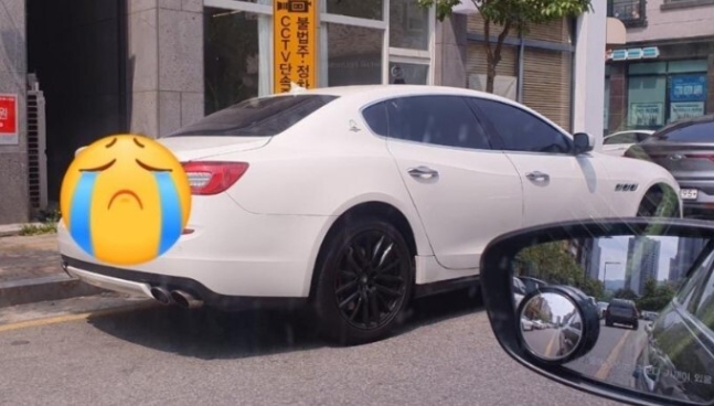 중학생이 자전거로 10cm 긁었는데…2100만원 요구한 마세라티 차주 중학생이 자전거로 10cm 긁었는데…2100만원 요구한 마세라티 차주