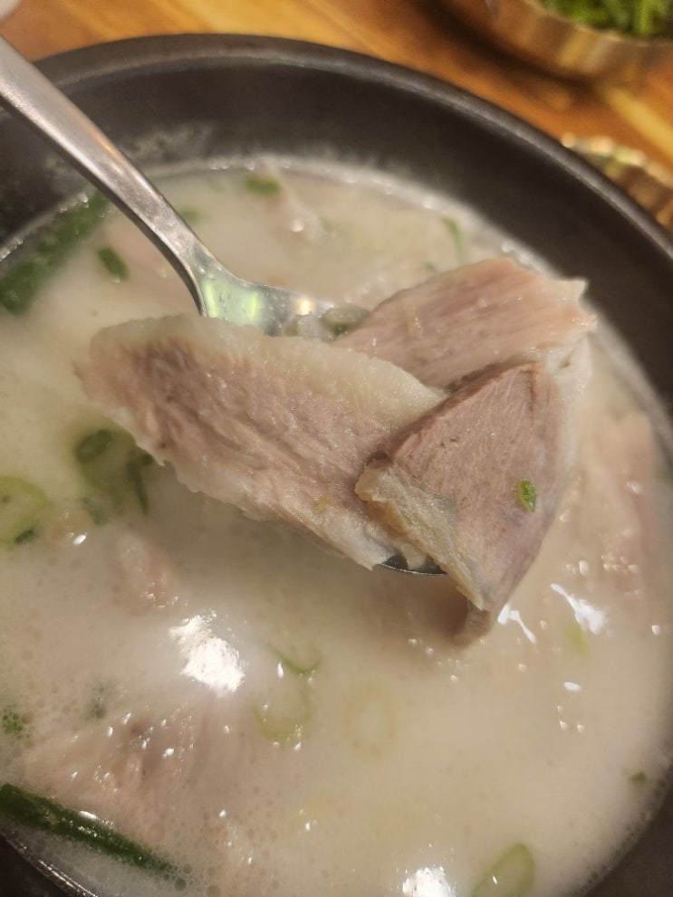  도도옥 강서구 명지 국신 맛집 항정살 국밥 잊을 수 없어요..