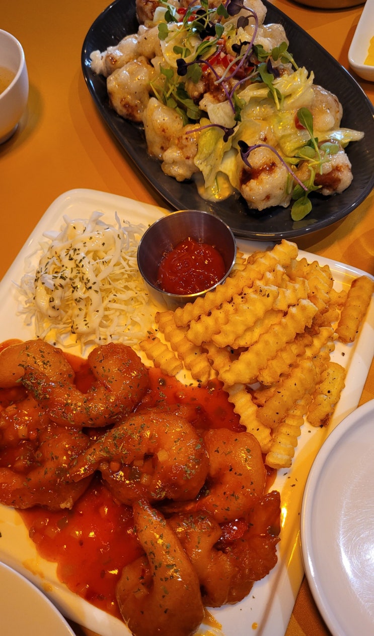  주안역 중화요리 맛집 :: 도원 분위기 좋은 중국집, 중식당 술집 추천 (짬뽕탕, 칠리새우, 탕수육)