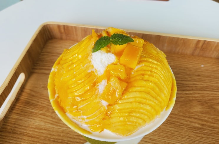  [대구 카페] 대구 도원동 월광수변공원 카페 / 망고빙수 / 달다구니