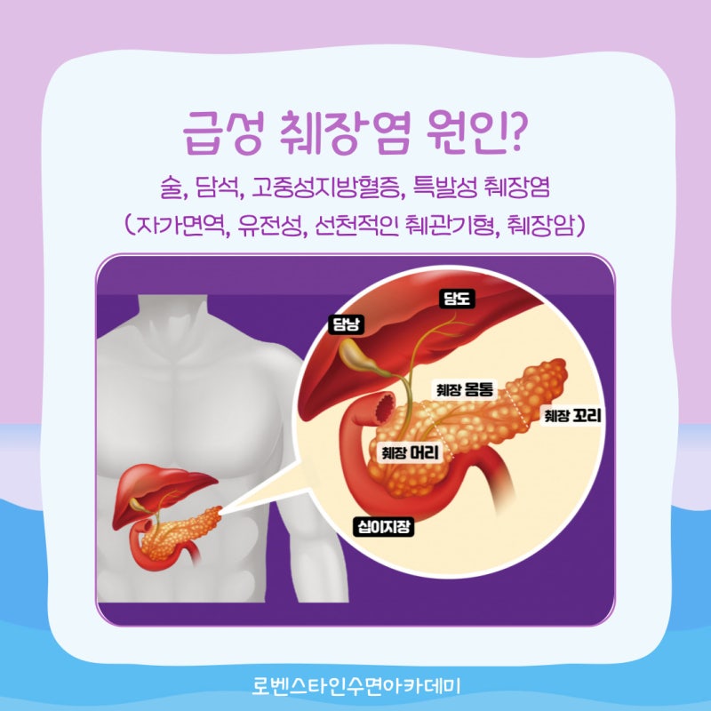 급성 췌장염 증상 원인, 췌장염 치료 알아봐요 : 네이버 블로그