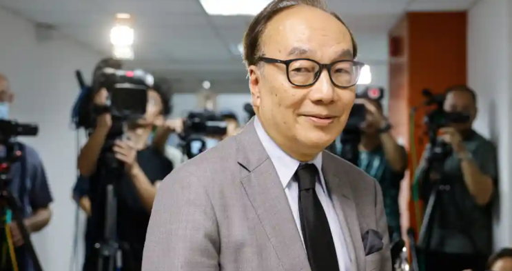 홍콩의 저명한 민주화 시민당 해산 투표 홍콩의 저명한 민주화 시민당 해산 투표