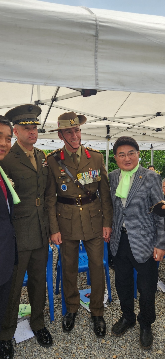 홍국표 의원, ‘미군 한국전쟁 참전 및 기적의 가평전투 72주년 기념행사’ 참석