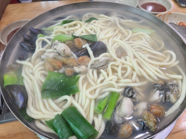  맛있는녀석들도 다녀간 충남 논산 칼국수 맛집 강경해물칼국수