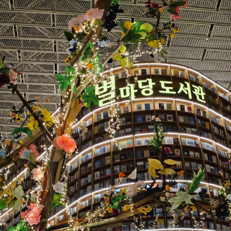  서울 코엑스 별마당 도서관 볼거리 6주년 책을 펴다 별을 품다