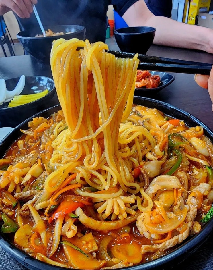  포항 구룡포 장기면 모포항 근처 맛집 중화요리붐붐 야끼우동