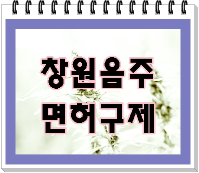  창원 음주운전 면허취소에 대한 해결책은