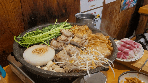  남영동 숙대입구 고기집 추천 원동미나리삼겹살 찐맛집 솔직후기