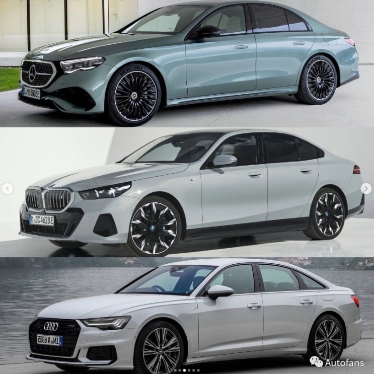  독삼사 <벤츠, BMW, 아우디> 외형비교 - E세그먼트 차량