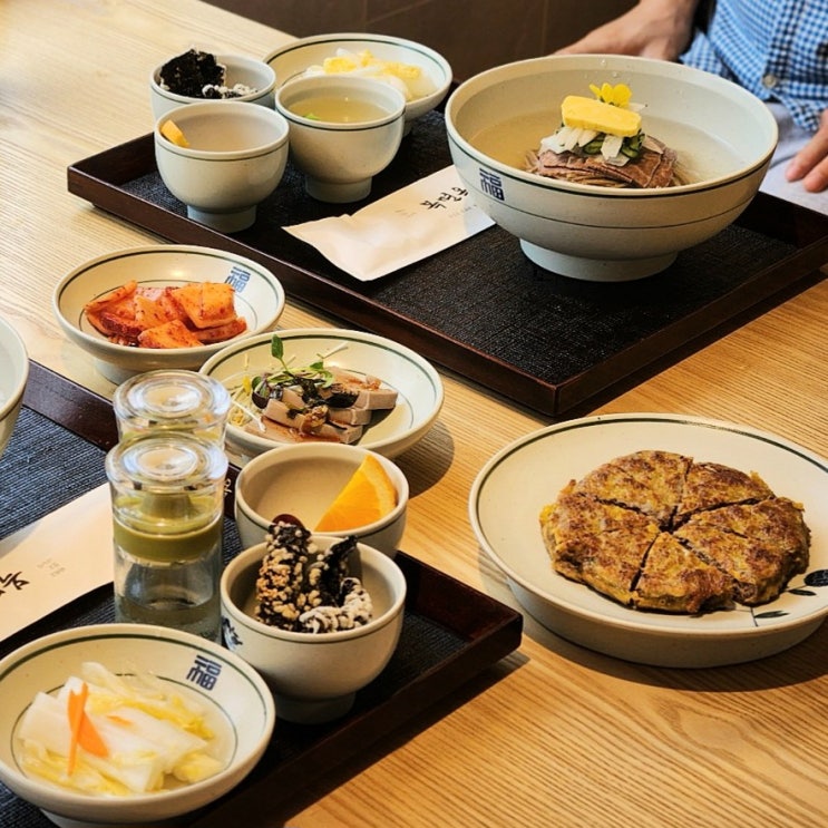  잠실 석촌호수 맛집 음식으로 힐링하고 싶다면 복면옥