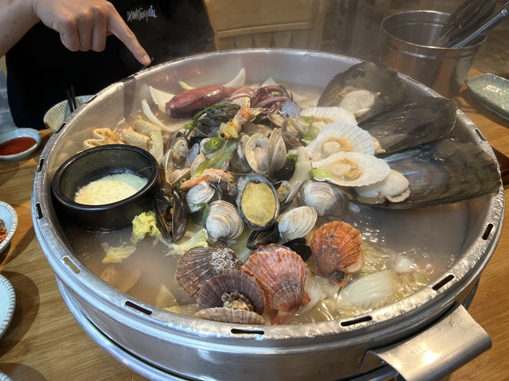  [5 ; 또갈집] 아산 택이네 조개전골 용화점