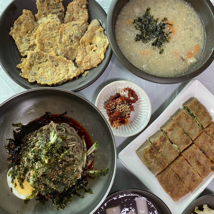  양양 여행 맛집 추천 메밀꽃향기 막국수 감자옹심이