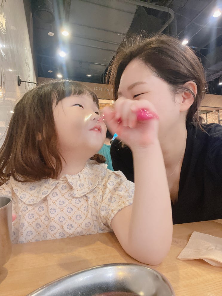  현대백화점 목동점 5살 아이와 비 오는 날 실내