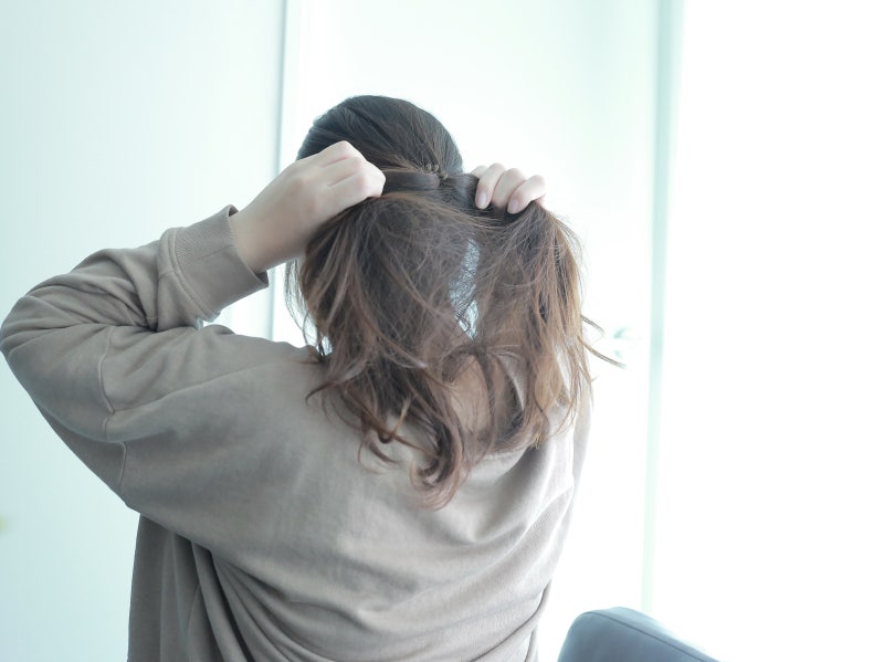 머리 예쁘게 묶기 긴머리 묶는법 간단한원리 : 네이버 블로그
